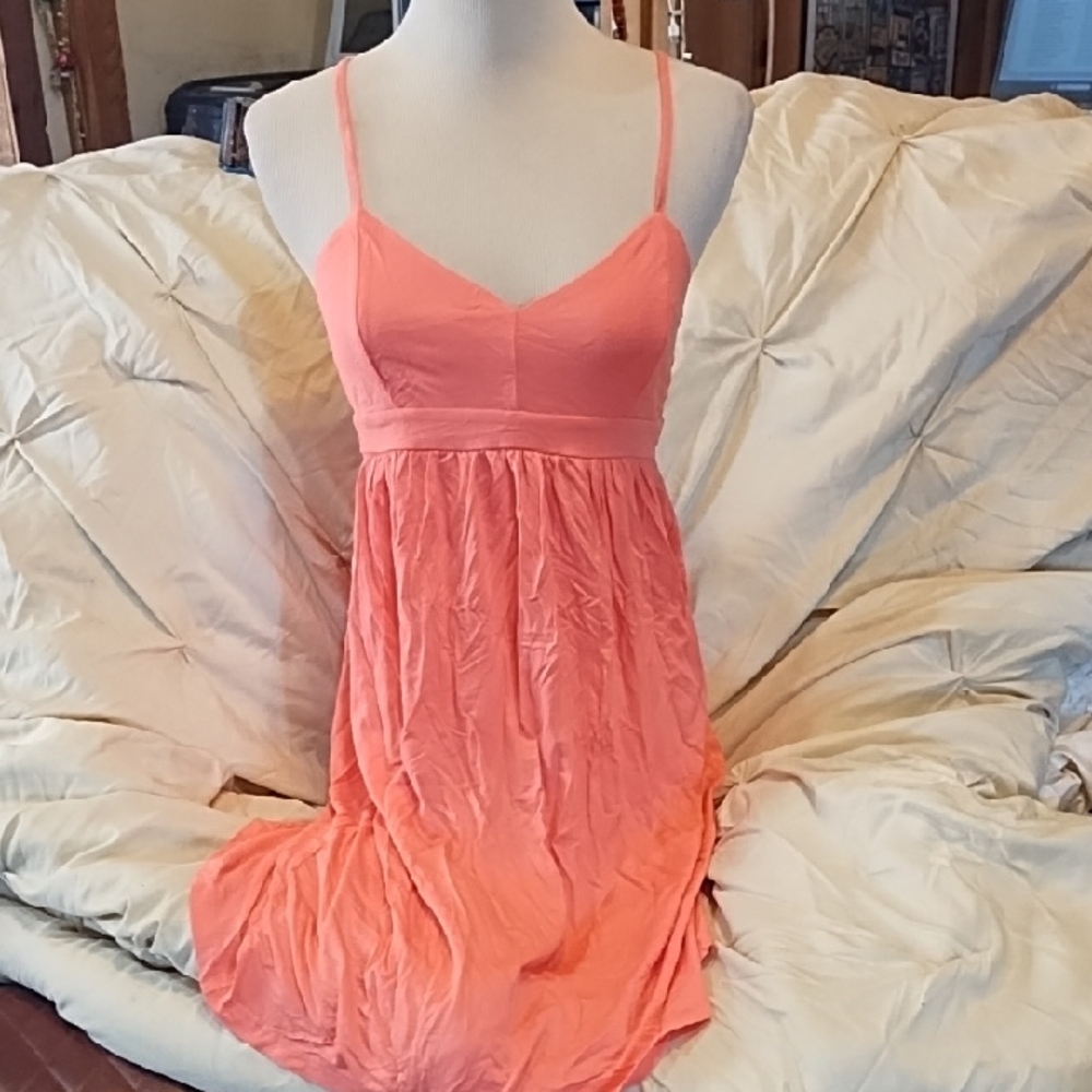 LOFT Vibrant Coral  Dress